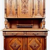 Renaissance style oak sideboard by Picard in Paris