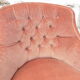 Toad old velvet armchair pink