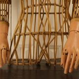 Artisan Rattan Mannequin Bust