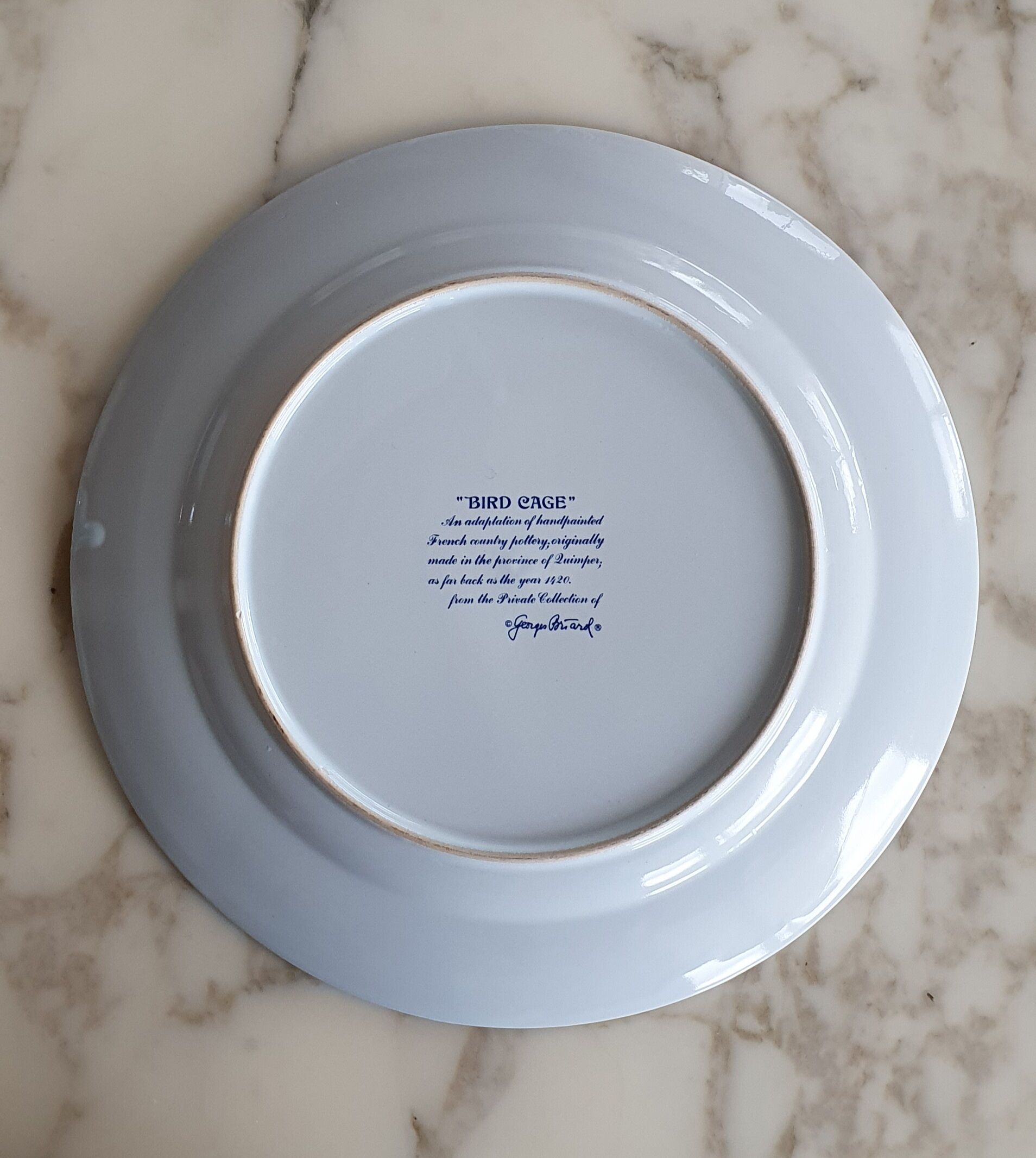 Plate Georges Briard