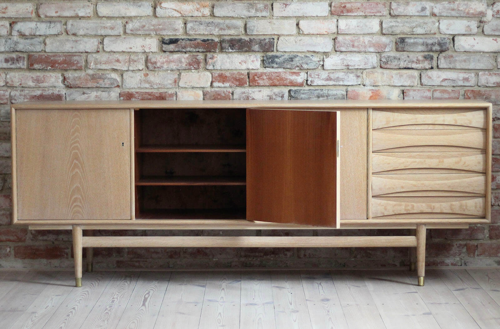 Sven Andersen Sideboard in Oak, Scandinavian Modern, 1950s