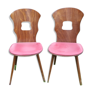 Paire de chaises baumann