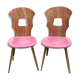 Pair of Baumann vintage Gentiane model chairs 60