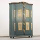 Painted Folk Art Bridal Cabinet 1851
