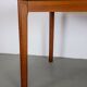 Danish teak meal table 60's with extension cords