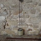 Cylindrical suspension lighting 70s