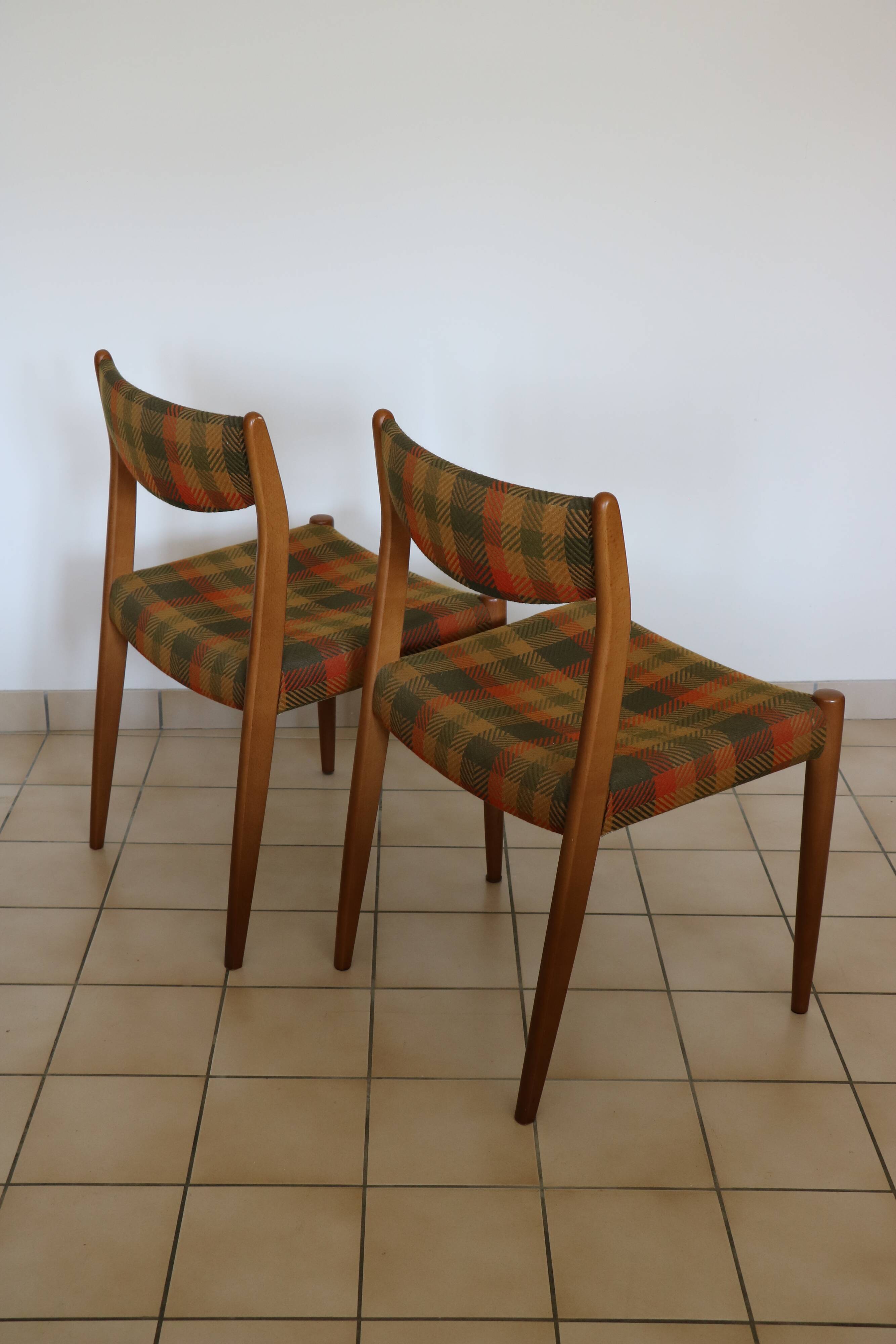 Pair of Scandinavian chairs