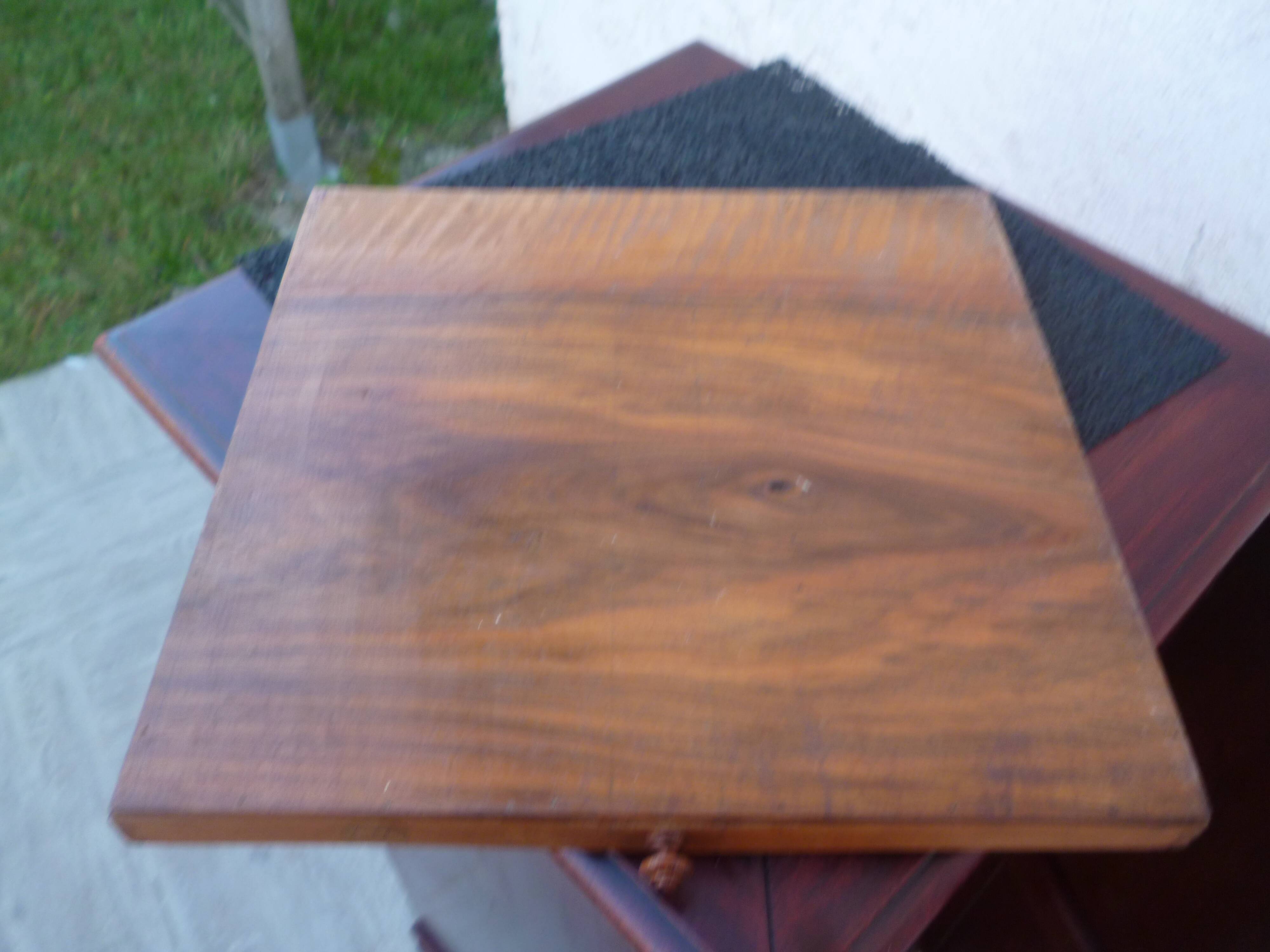Watchmaker's trade furniture jeweler with antique mahogany secret