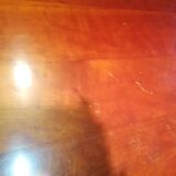 Louis Philippe style sideboard in cherry wood. 1970s.