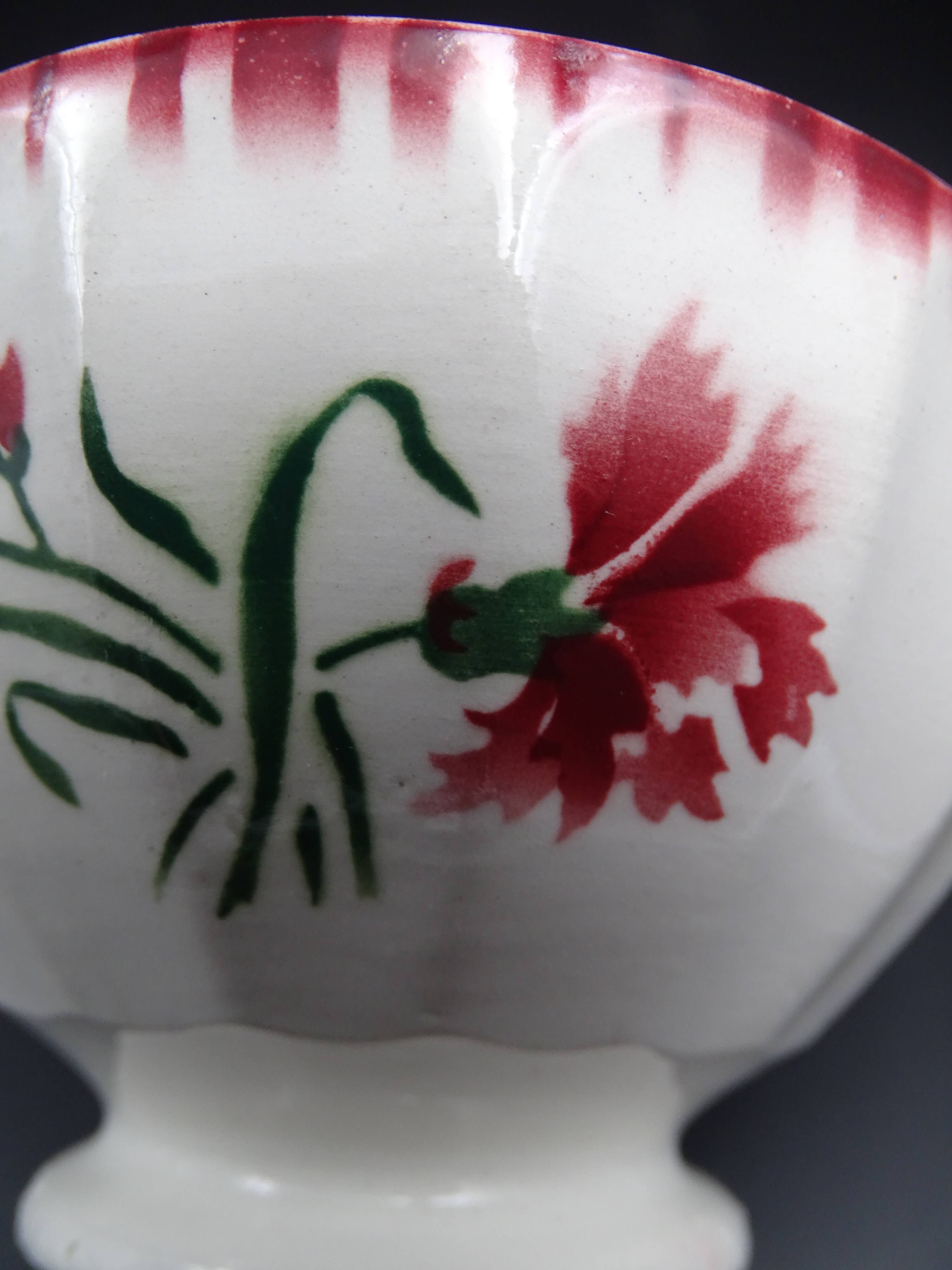 Sarreguemines earthenware bowl - Model Yvette - Circa 1940