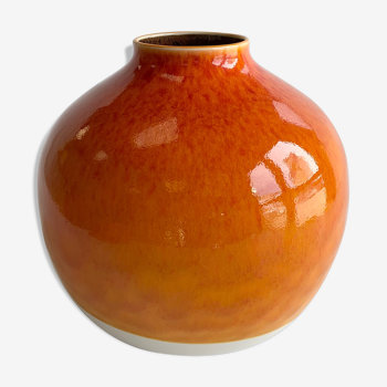 Orange Nefle Vase