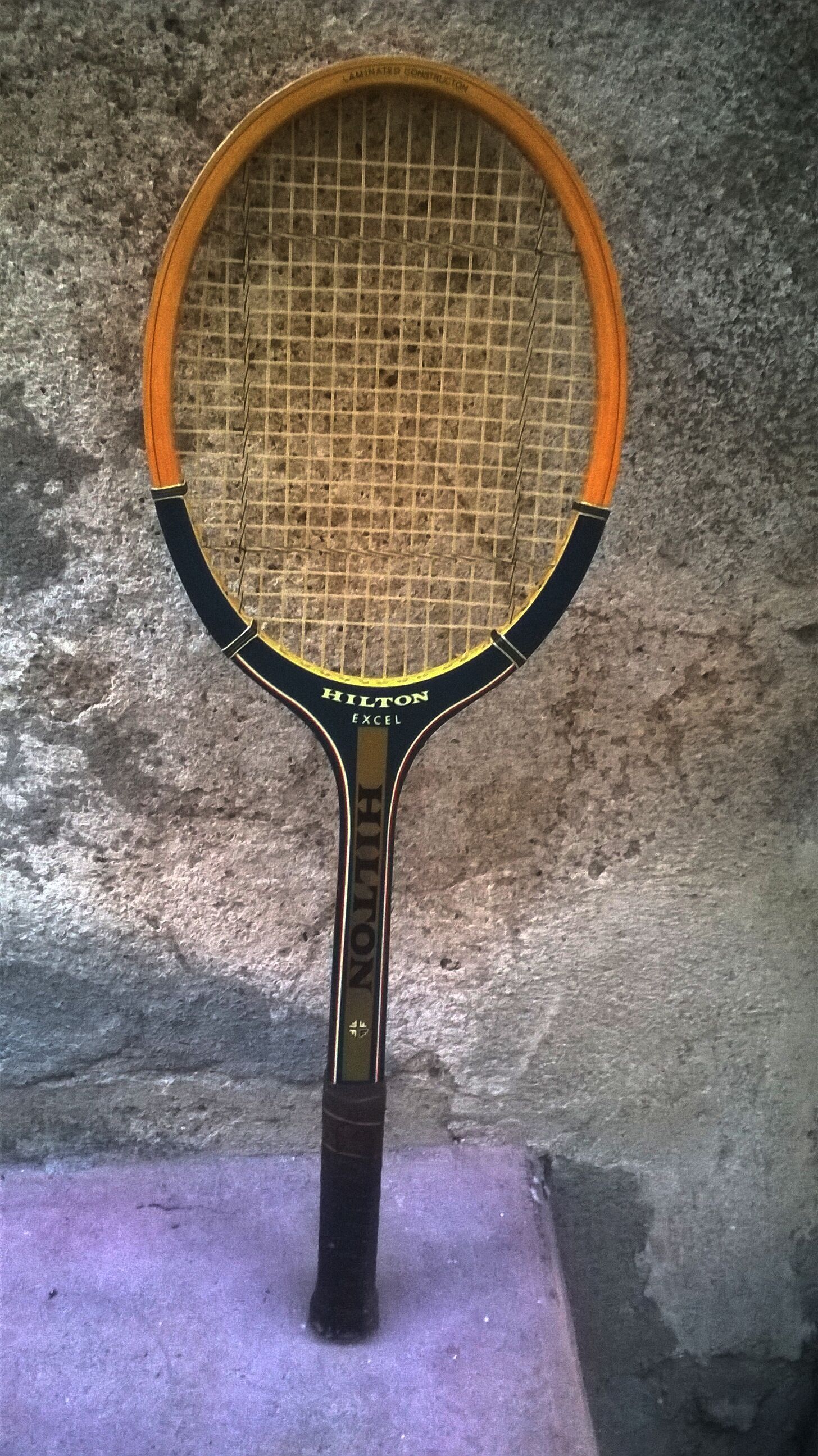 Vintage tennis racket