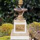 Antique French Marble Bronze Cherub Lamp - Napoleon III Style