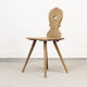 19th century antique Primitive mountain chair