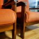 Set of 2 Danish velvet armchairs late 1960s