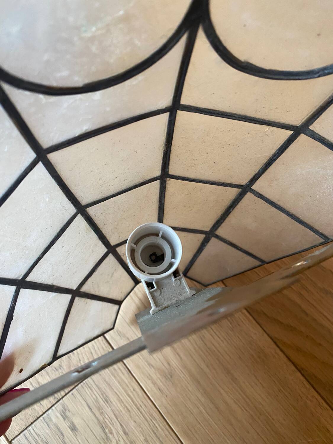 Pair of mother-of-pearl appliques