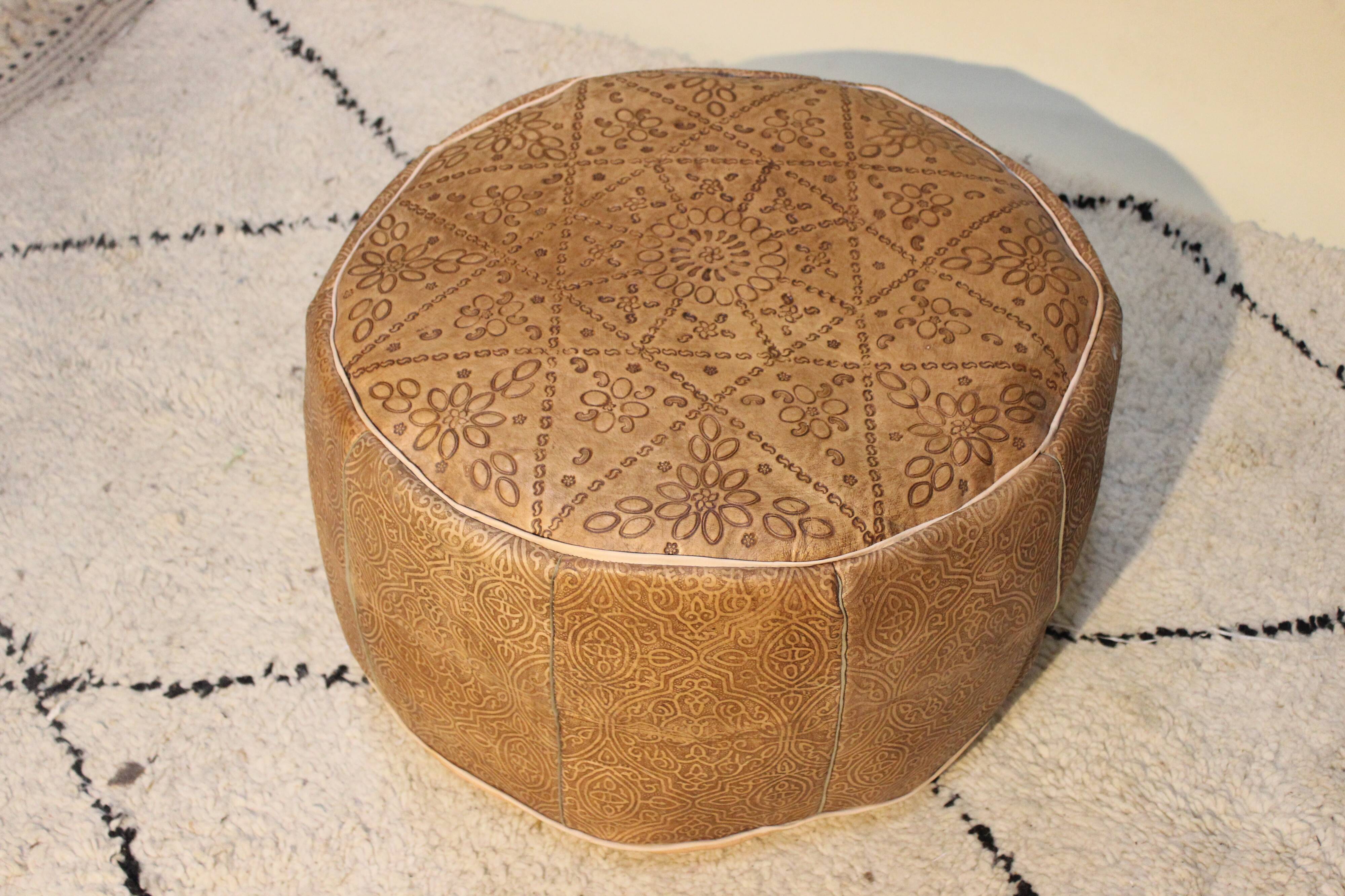 Moroccan pouf
