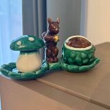 Barbotine Écureuil Salière poivrière