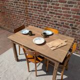 Solid oak table