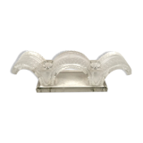 Lalique, Porquerolles model candlestick
