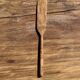 Small spatula, teak spreading knife, Indonesian monoxyle L18 l2.