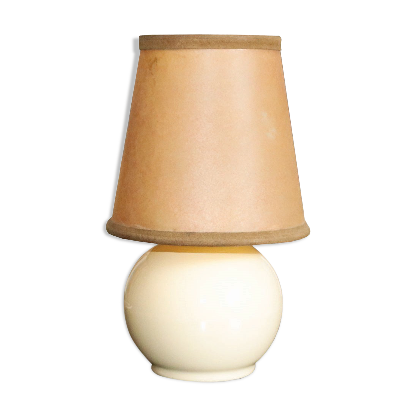 Vintage bedside table lamp made in Germany, 1980s