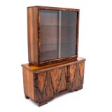 Art Deco display cabinet from the 1940s, Poland.