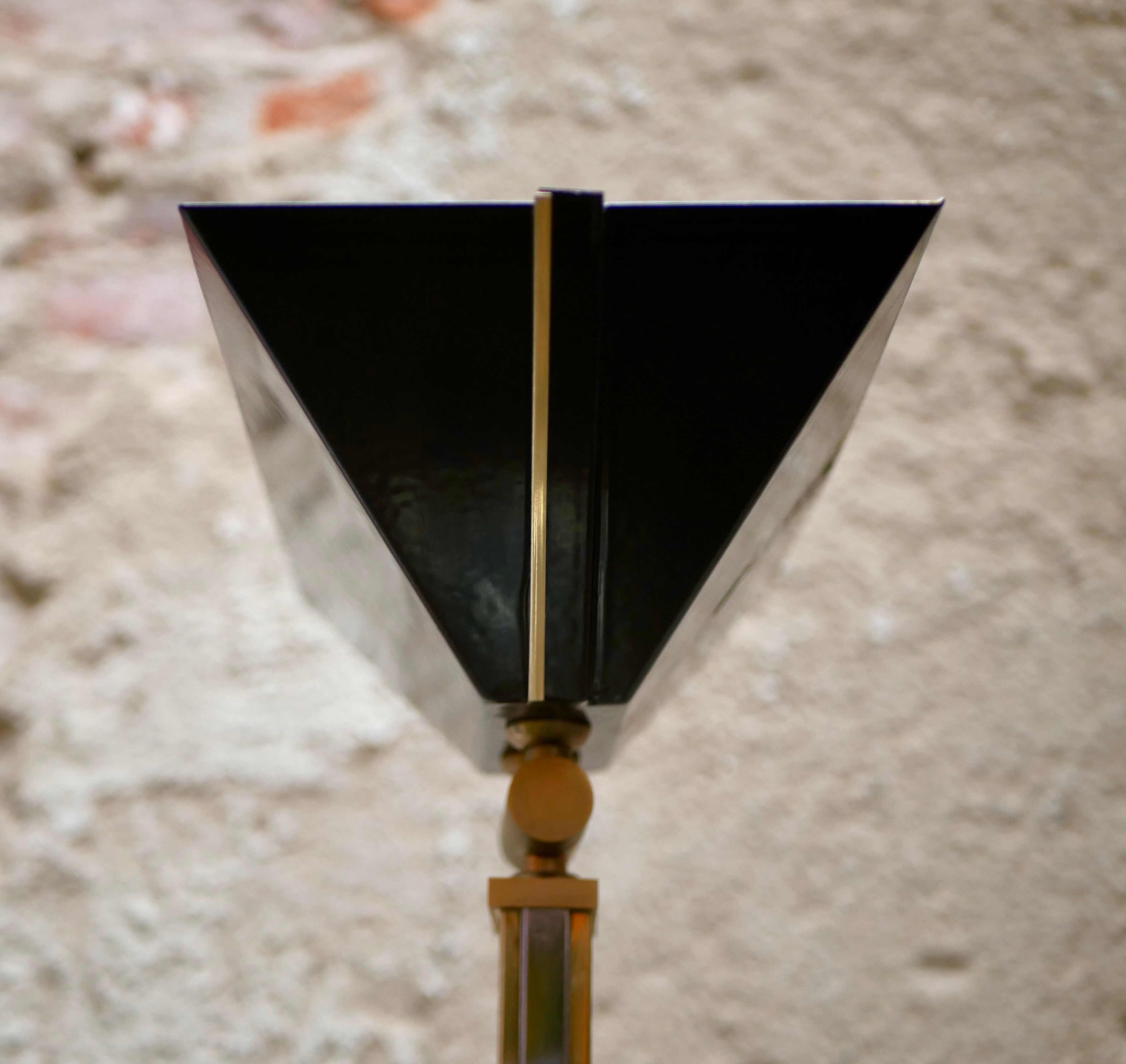 Italian art deco halogen lamppost