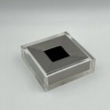 Vintage Guzzini ashtray and lighter – Design Fabio Manlio Ciocca – 70s