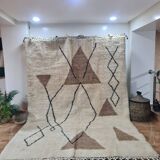 Handmade wool Berber rug 300 X 200 CM