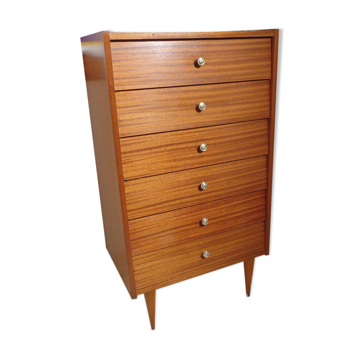 Vintage rag chest of drawers from the 60s stamped S.I.M.M.O.B