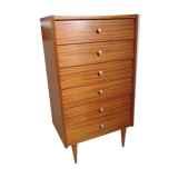 Vintage rag chest of drawers from the 60s stamped S.I.M.M.O.B