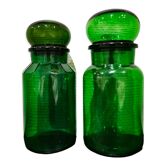 Apothecary glass jars