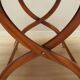 Table basse ronde en acajou, design danois, années 1970, production : Danemark