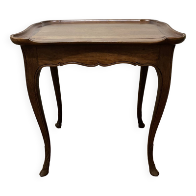 Table cabaret en noyer et chêne d époque de la fin du xix ème siècle