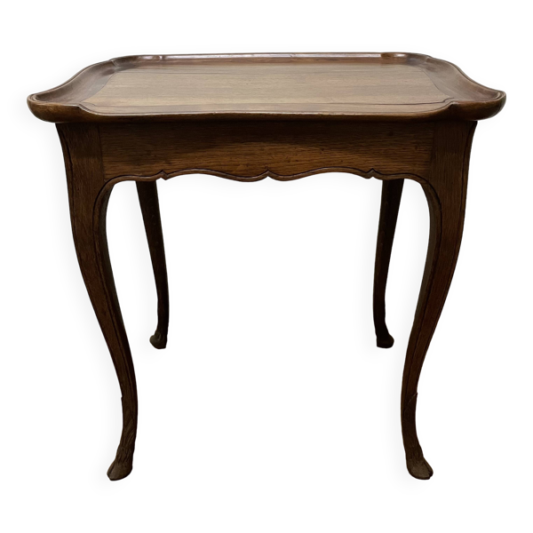 Table cabaret en noyer et chêne d époque de la fin du xix ème siècle