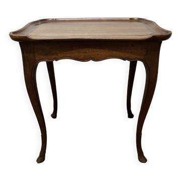 Table cabaret en noyer et chêne d époque de la fin du xix ème siècle