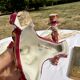 Magnifique Ensemble de Deux Bougeoirs de Style Sèvres Vintage en Porcelaine