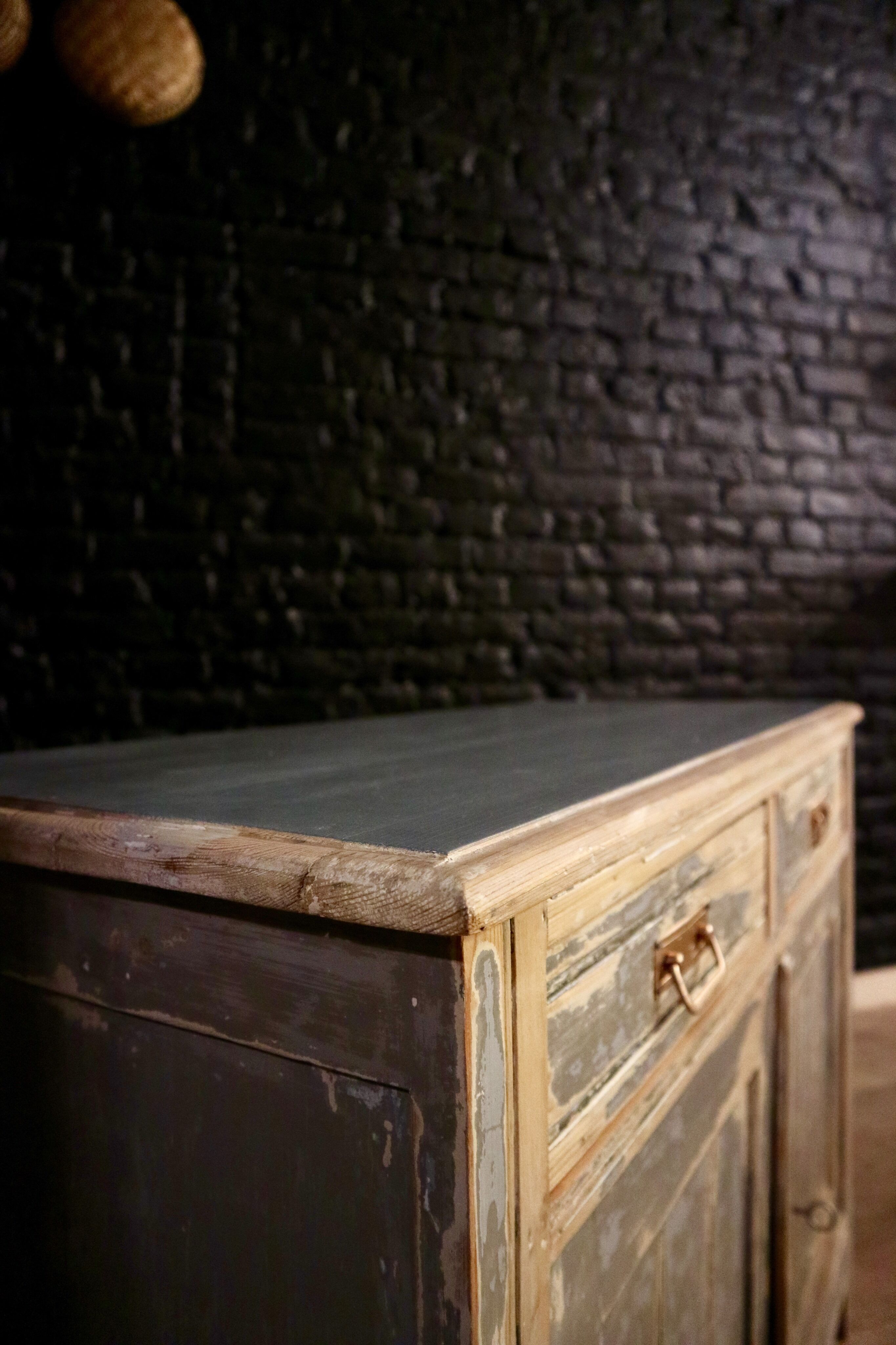 Restored patinated parisian buffet