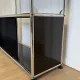 USM Haller shelf in Graphite Black