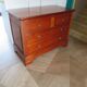 Antique - chest of drawers - 4 drawers - solid wood - cherry