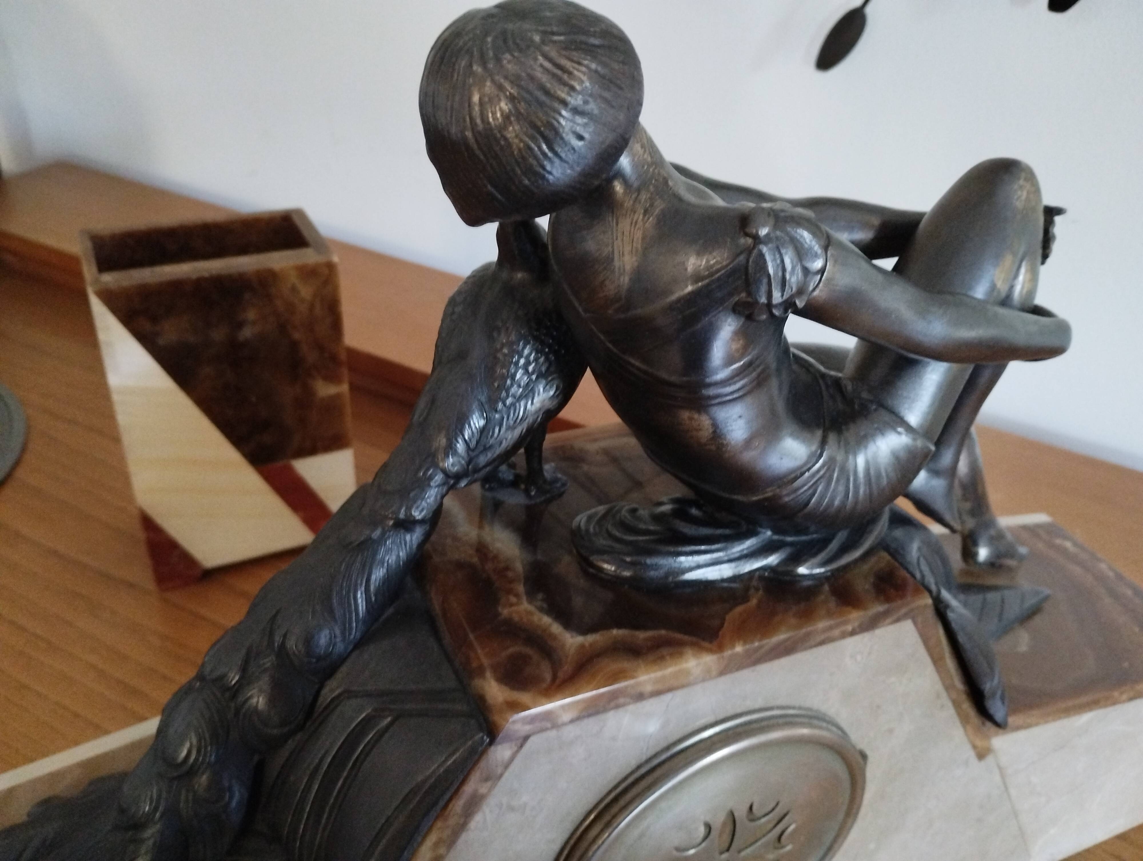 Art deco pendulum works