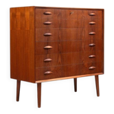 Commode Johannes Sorth en teck Nexo Mobelfabrik Danemark 1960