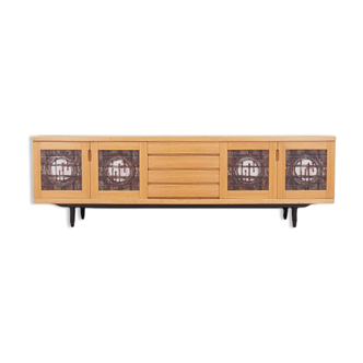 Ash sideboard, Danish design, 1970s, designer: Poul H. Poulsen, production: Gangsø Møbler