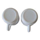 Blue striped cups Arcopal
