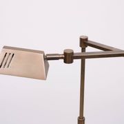 Bronze Library swing arm floor lamp Halogen Germany