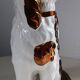 Jersey earthenware Staffordshire dog