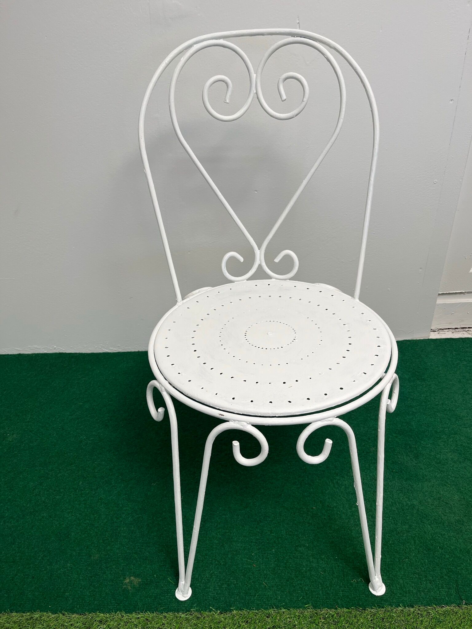 Garden furniture wrought iron year 50-60