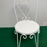 Garden furniture wrought iron year 50-60