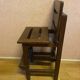 Chaise de pédiatre en chêne, très bon état.